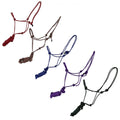 Horse size cowboy knot halter with matching removeable lead