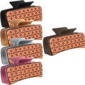 Diamond Sun Claw Clip - 4"