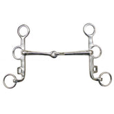 Showman Stainless steel Argentine Snaffle