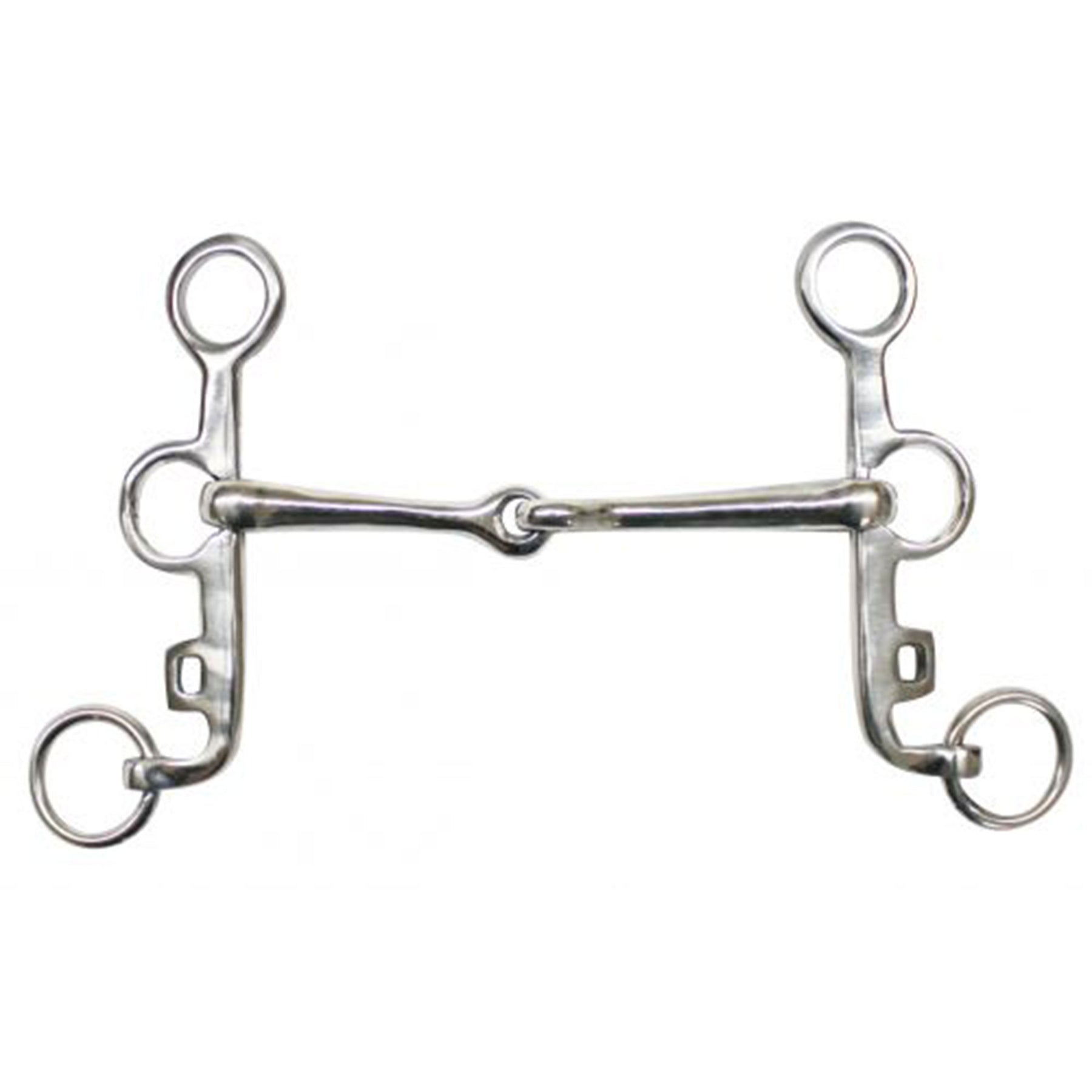 Showman Stainless steel Argentine Snaffle