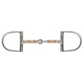 Showman Stainless-Steel Racing D-Ring Bit with 5" Mouth