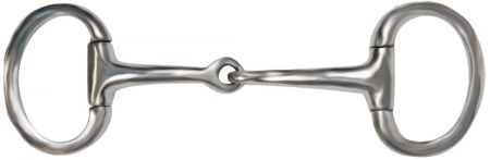 Showman Stainless steel pony snaffle bit with 2