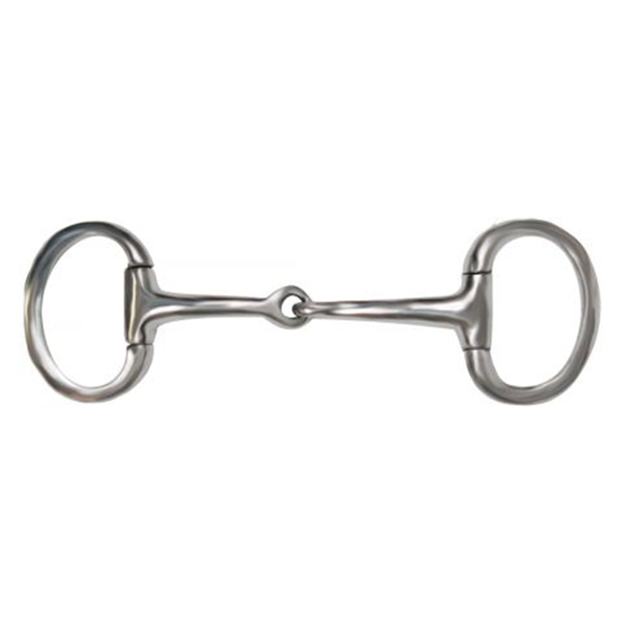 Showman Stainless steel pony snaffle bit with 2