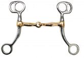 Showman stainless steel pony tom thumb bit with 6" cheeks