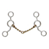 Showman stainless steel JR cow-horse bit
