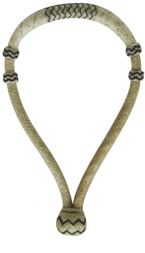 Showman rawhide core braided show bosal