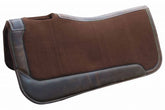 Showman 31" x 32" x 1" Brown felt saddle pad