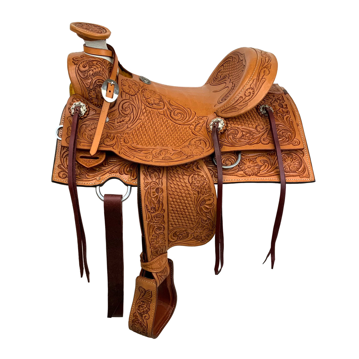 Double T Sundance Wade Style Saddle - 13 Inch