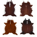 LG/XL Brazilian Hereford Hair on Cowhide Rug - 42
