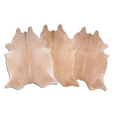 LG/XL Brazilian Beige/Tan cowhide rugs