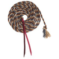 Showman Dust & Denim Mohair Mecate Reins - 22 Ft