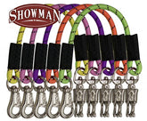 Showman 24" bungee trailer tie with quick release panic snap and heavy duty bull snap