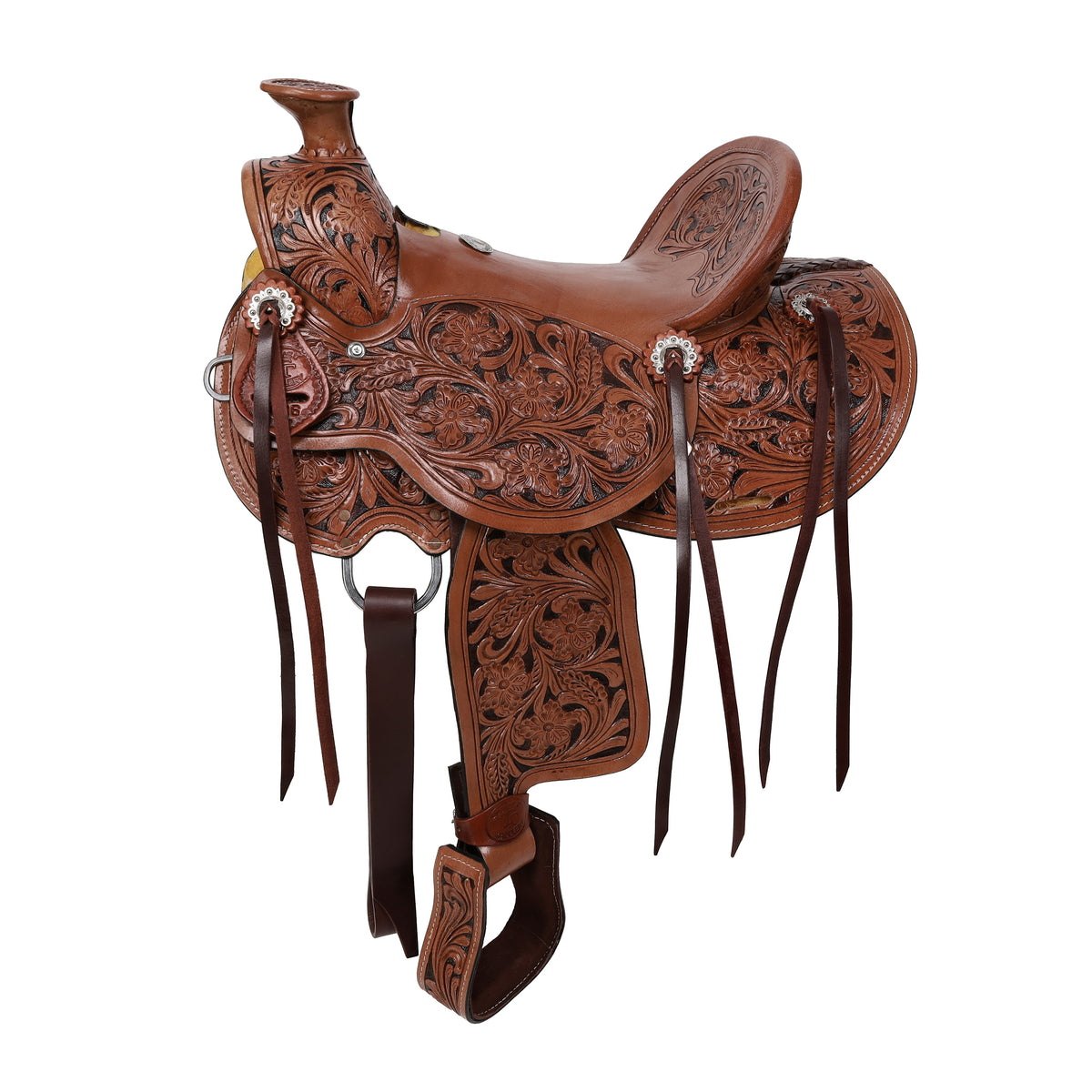 Double T Amarillo Wade Style Saddle - 13 Inch