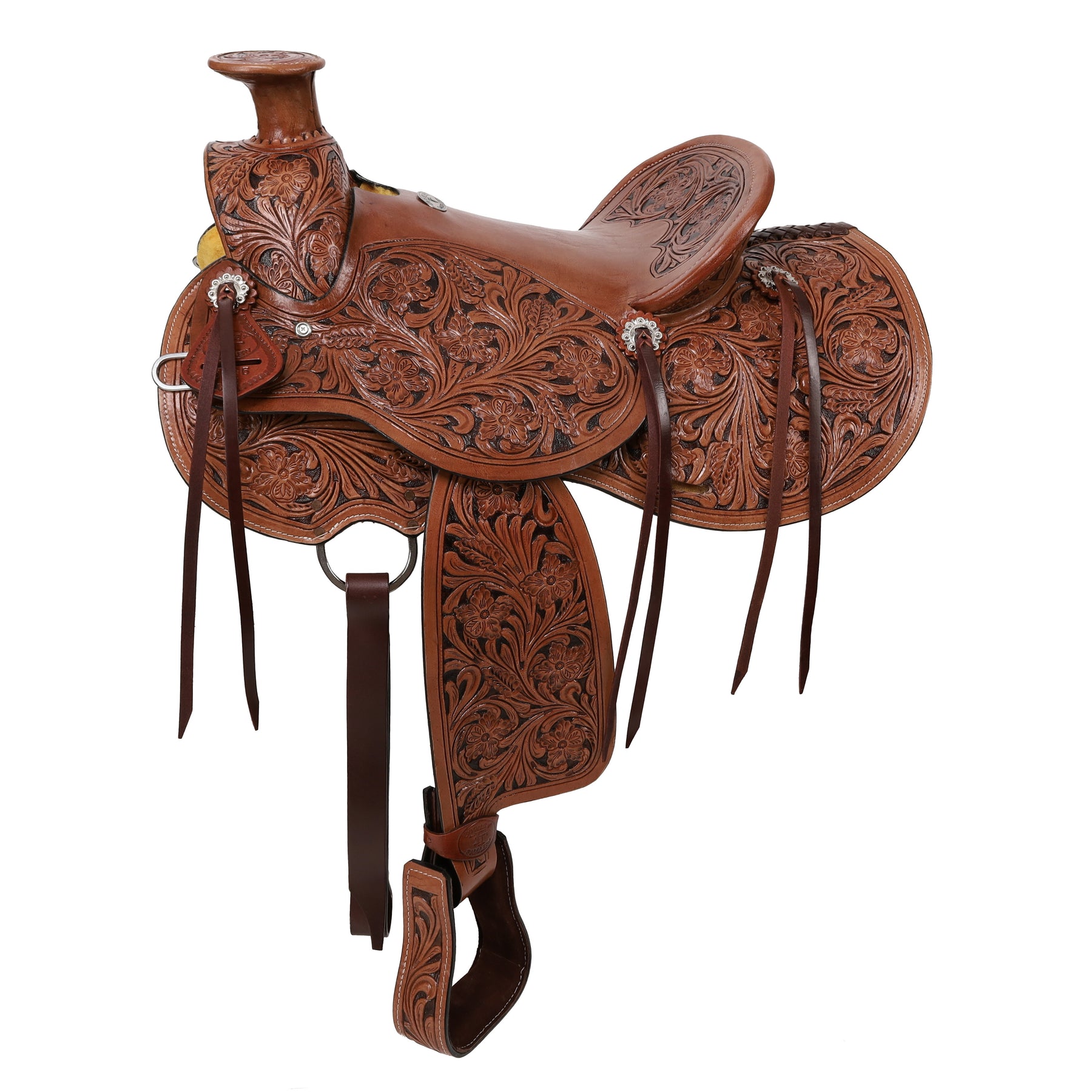 Double T Amarillo Wade Style Saddle - 16 Inch