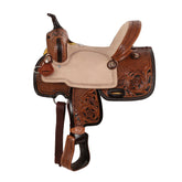 Double T Dakota Barrel Style Saddle - 13 Inch