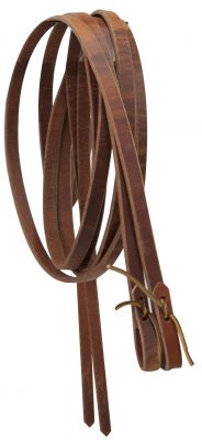 1/2" leather reins with water loop ends