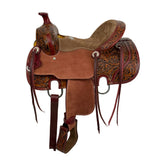 Double T Alpine Crest Roper Style Saddle - 13 Inch