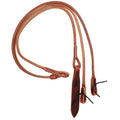 Harness Leather Romal Reins with Popper - Made in the USA
