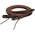 8' x 5/8" Premium Harness Leather Split Rein - Made in the USA
