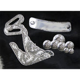 12 piece engraved silver trim kit