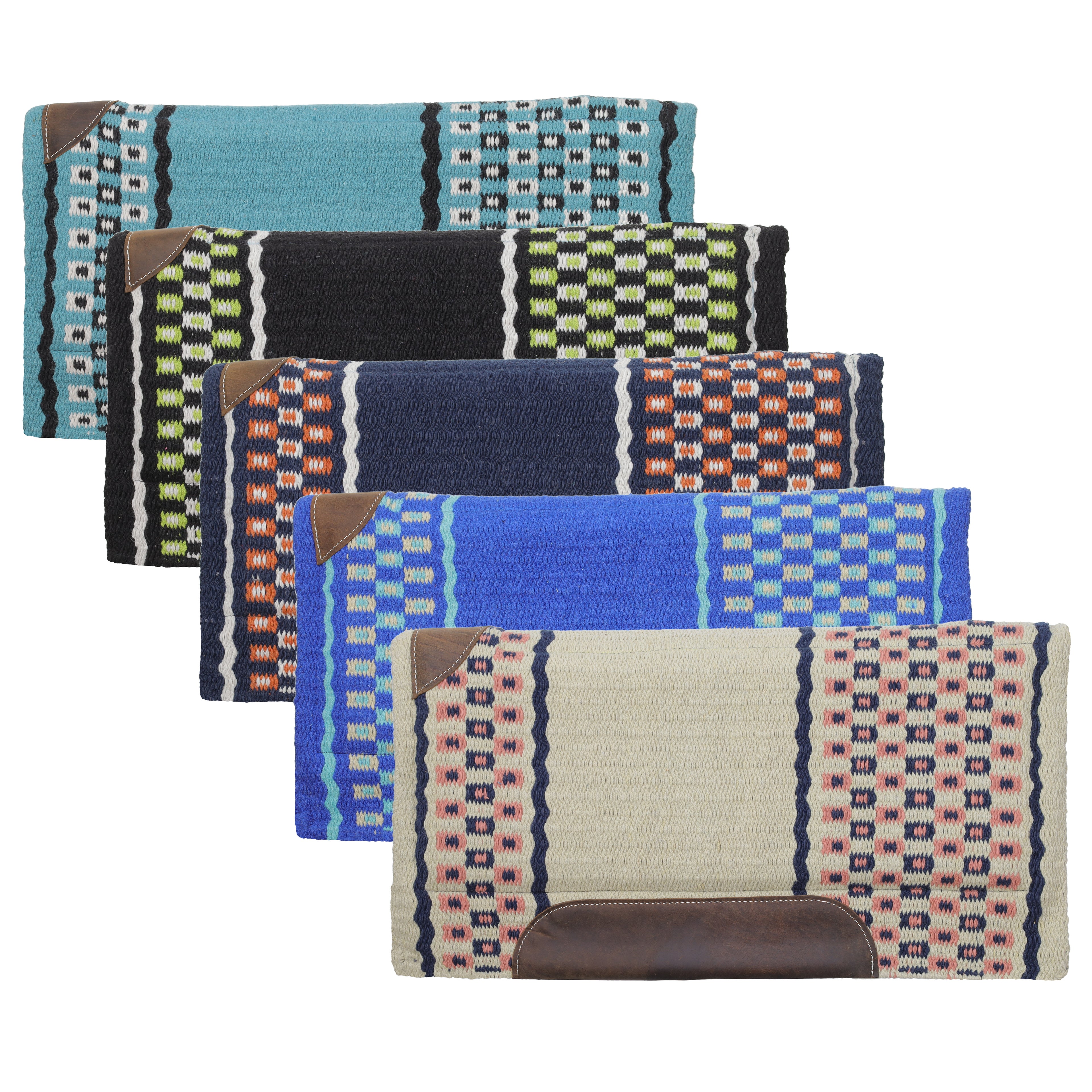 Assorted 34" x 36" 100% New Zealand Wool Cutter Pad - Checkered