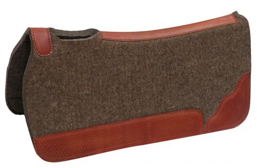Showman 32" x 32" x 1" Timberline Wool Saddle Pad