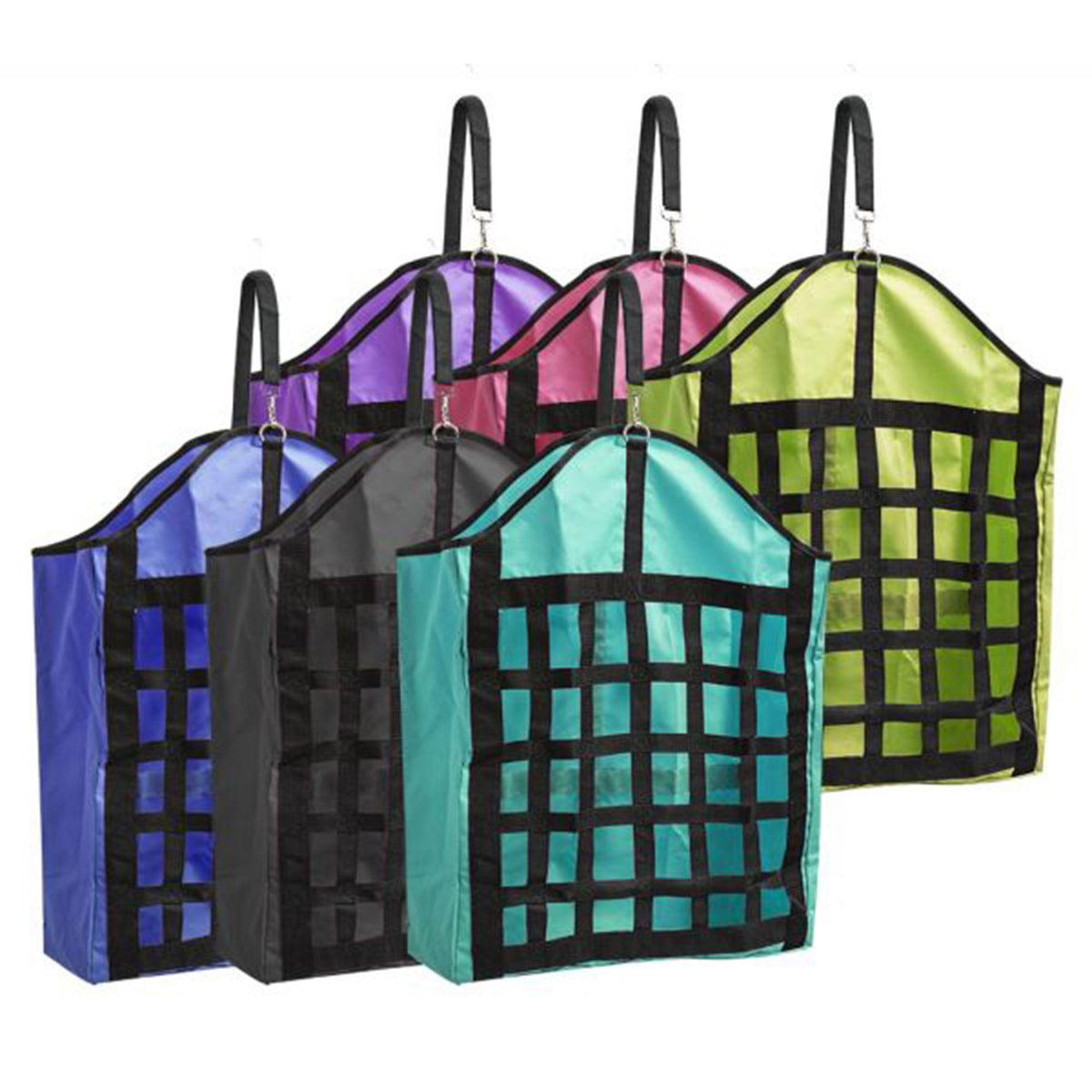 Showman Webbed Nylon Slow Feed Hay Bag