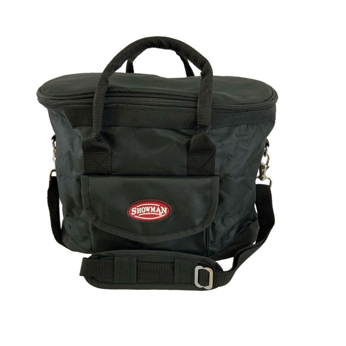 Showman Nylon Helmet and Grooming Combination Bag