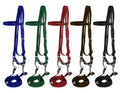 Pony Size Nylon Headstall with Bit and Reins