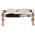 Showman Heavy Duty Hair on Cowhide Tripping Collar