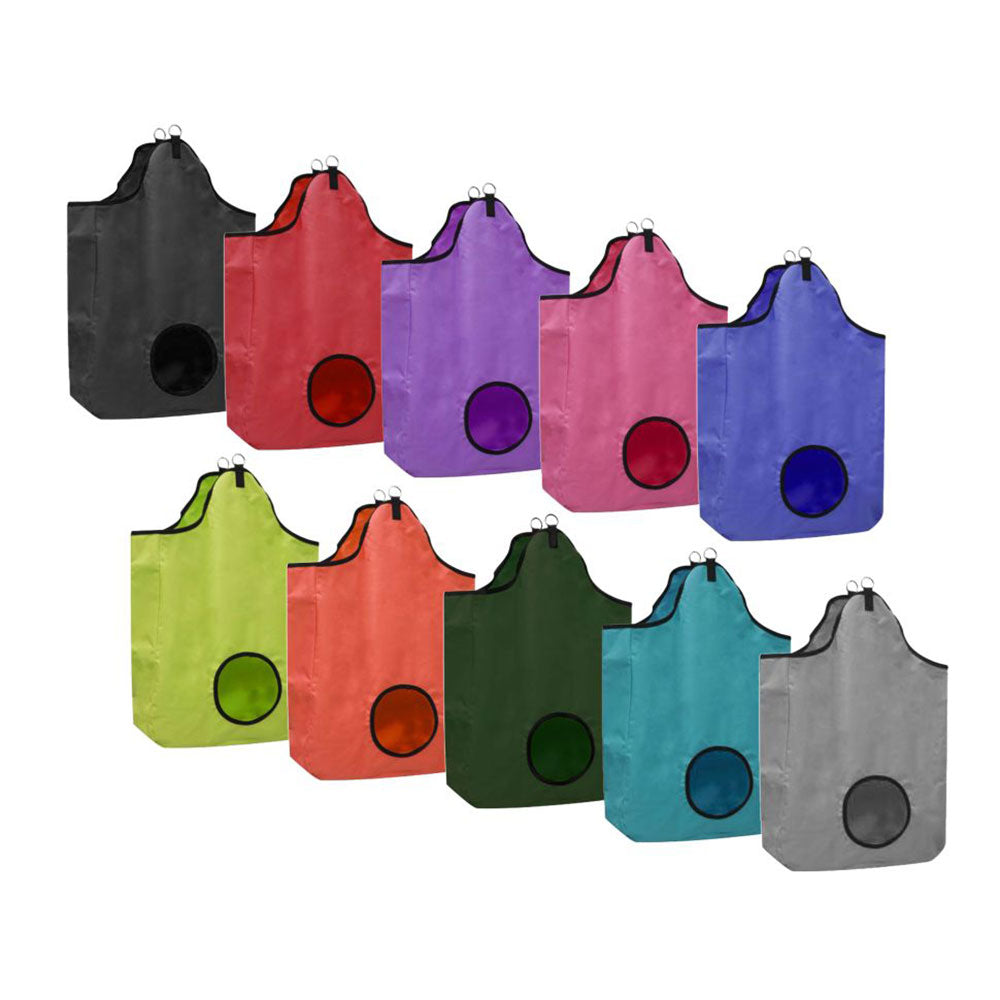 Showman Nylon Hay Bag with Single Hole
