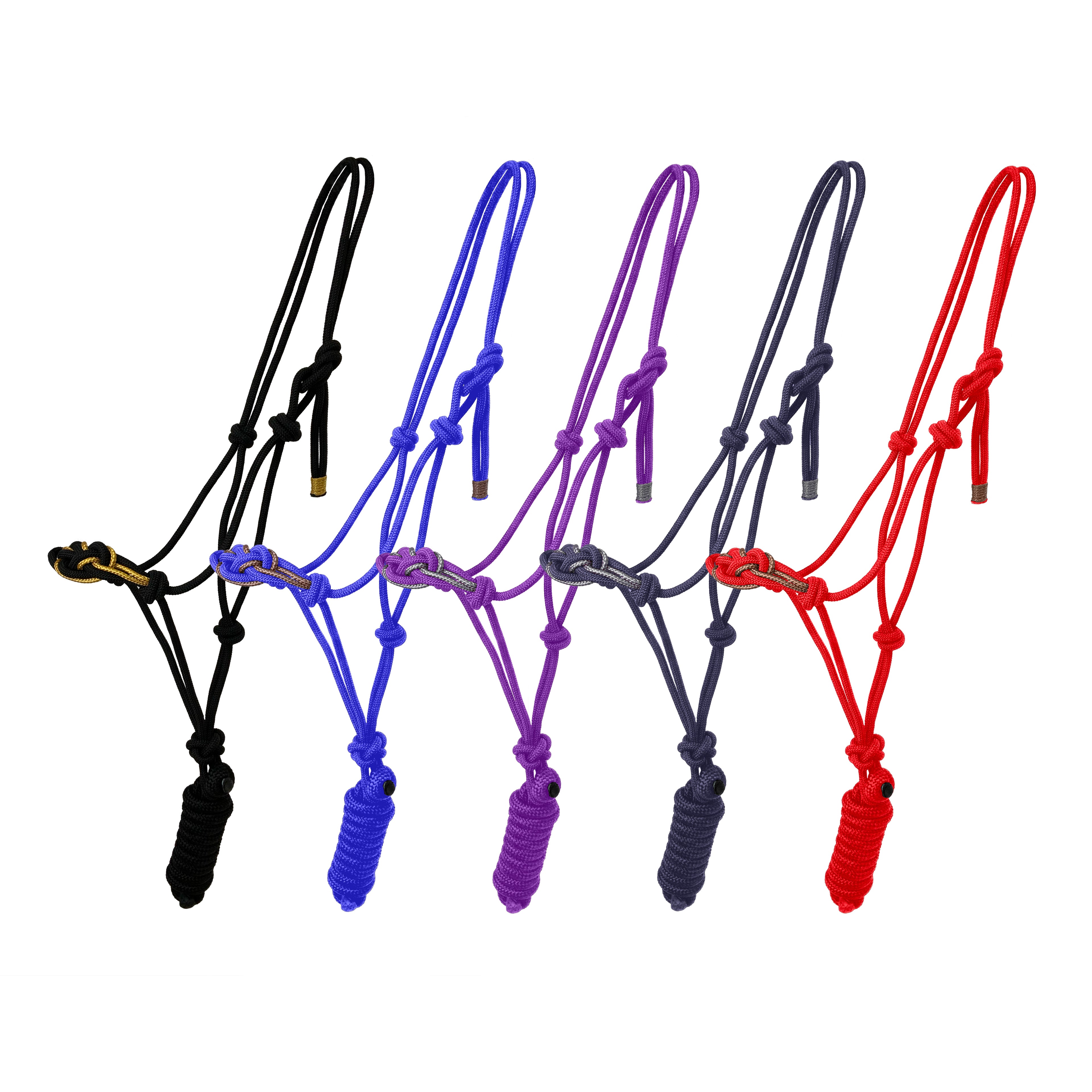 Showman Celtic Cowboy Knot Nylon Halter With 7