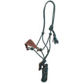 Showman Turquoise Mosaic Mohair Cowboy Knot Halter with Lead