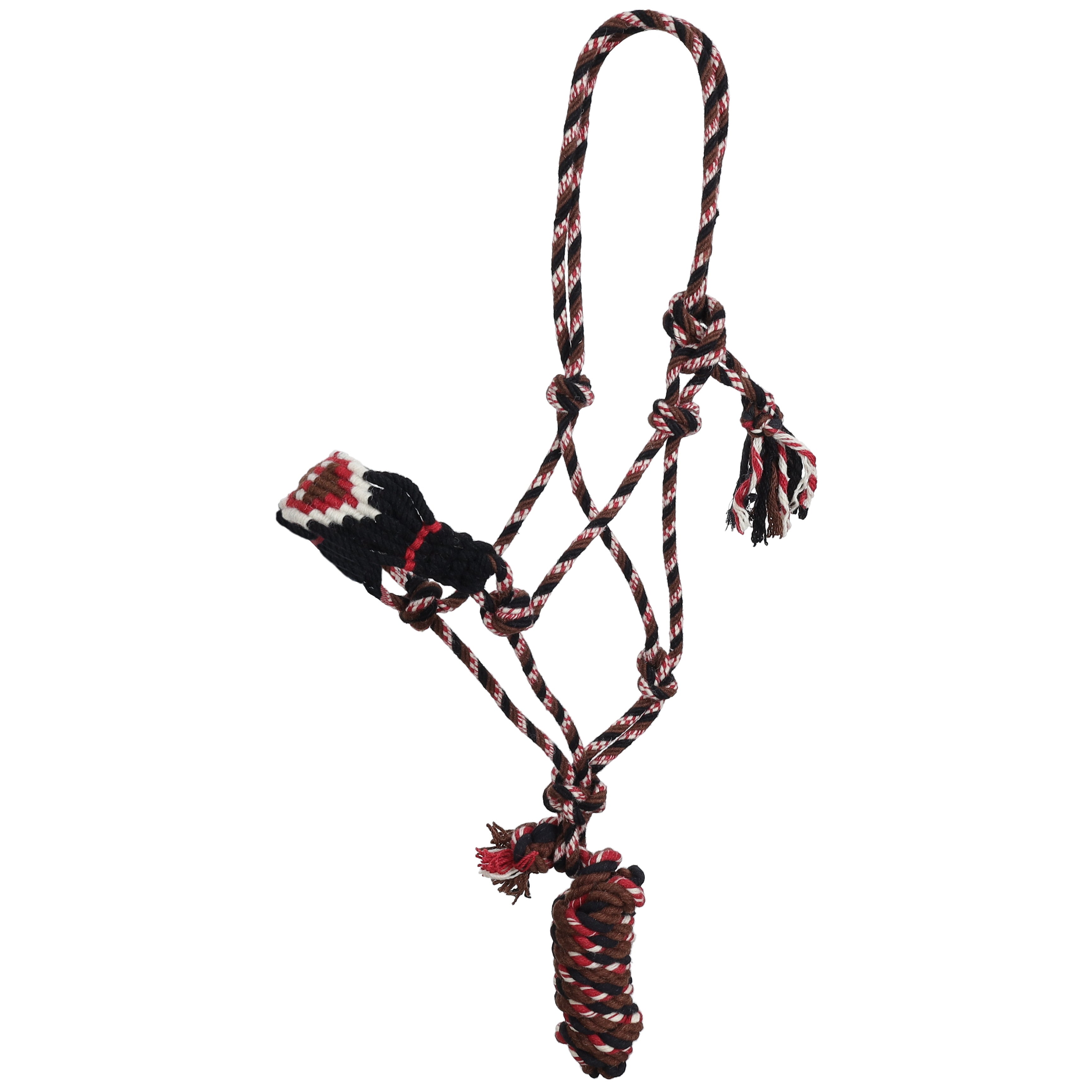 Showman Wildfire Horizon Mohair Cowboy Knot Halter with Lead