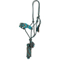Showman Saltwater Prairie Mohair Cowboy Knot Halter with Lead