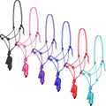 Showman Premium Cowboy Knot Halter with Lead