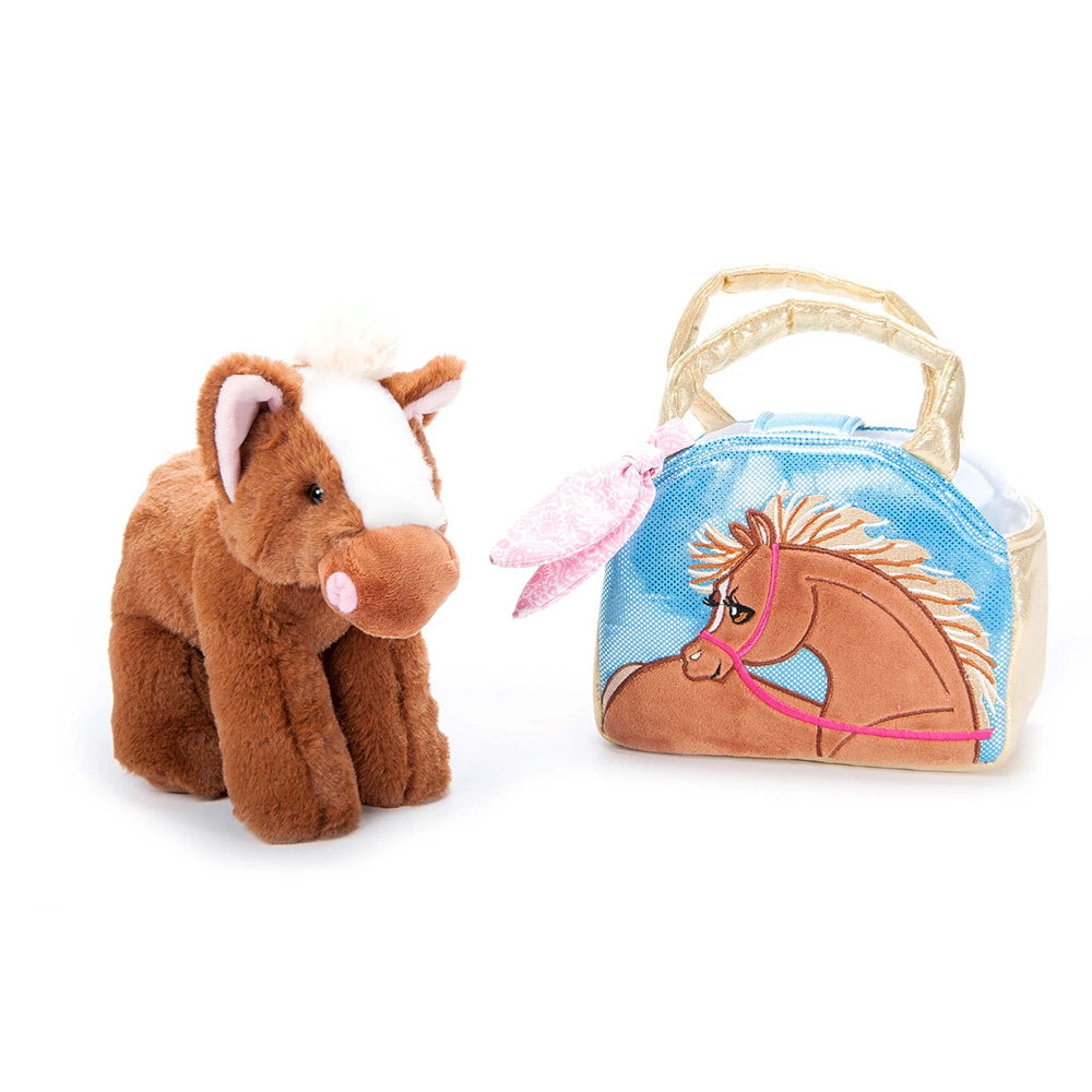Plushie & Purse Set by Zoologee - Chestnut Horse