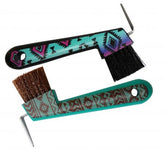 Navajo print plastic hoof pick