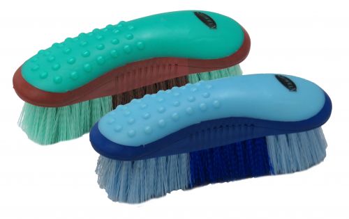 Showman Stiff brush with grip dots