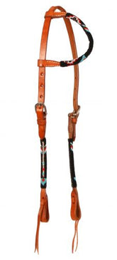 Showman Beaded arrow one ear headstall