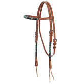 Showman Beaded browband headstall