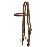 Showman Oiled Harness Leather Headstall