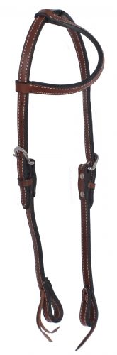 Showman One Ear Leather Headstall