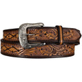 Showman Diamondleaf Argentina Cow Leather Belt