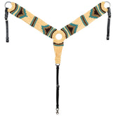 Showman Cotton Blend Multi Strand Southwest Design Breastcollar