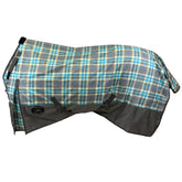 Showman Plaid 1200 Denior Nylon Turnout Waterproof Sheet