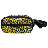Showman Hip Pack Bag with Sunflower and Cheetah Print