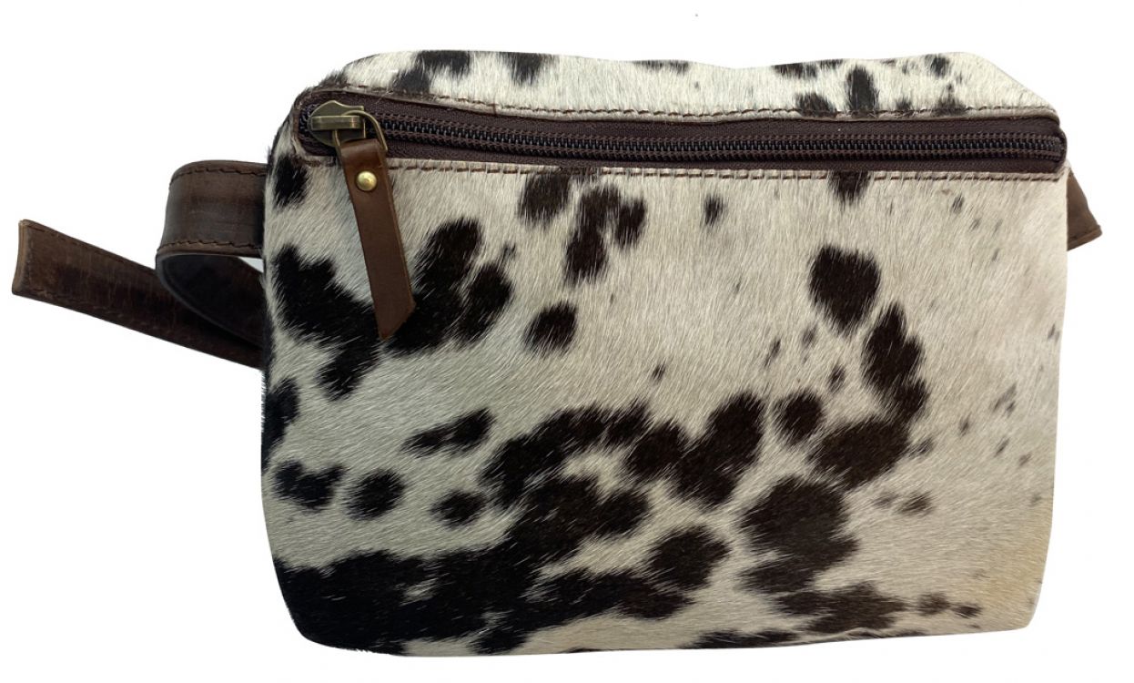 Klassy Cowgirl Leather Hair on Cowhide crossbody bag