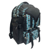 Showman Gray Blue Aztec Tactical Backpack