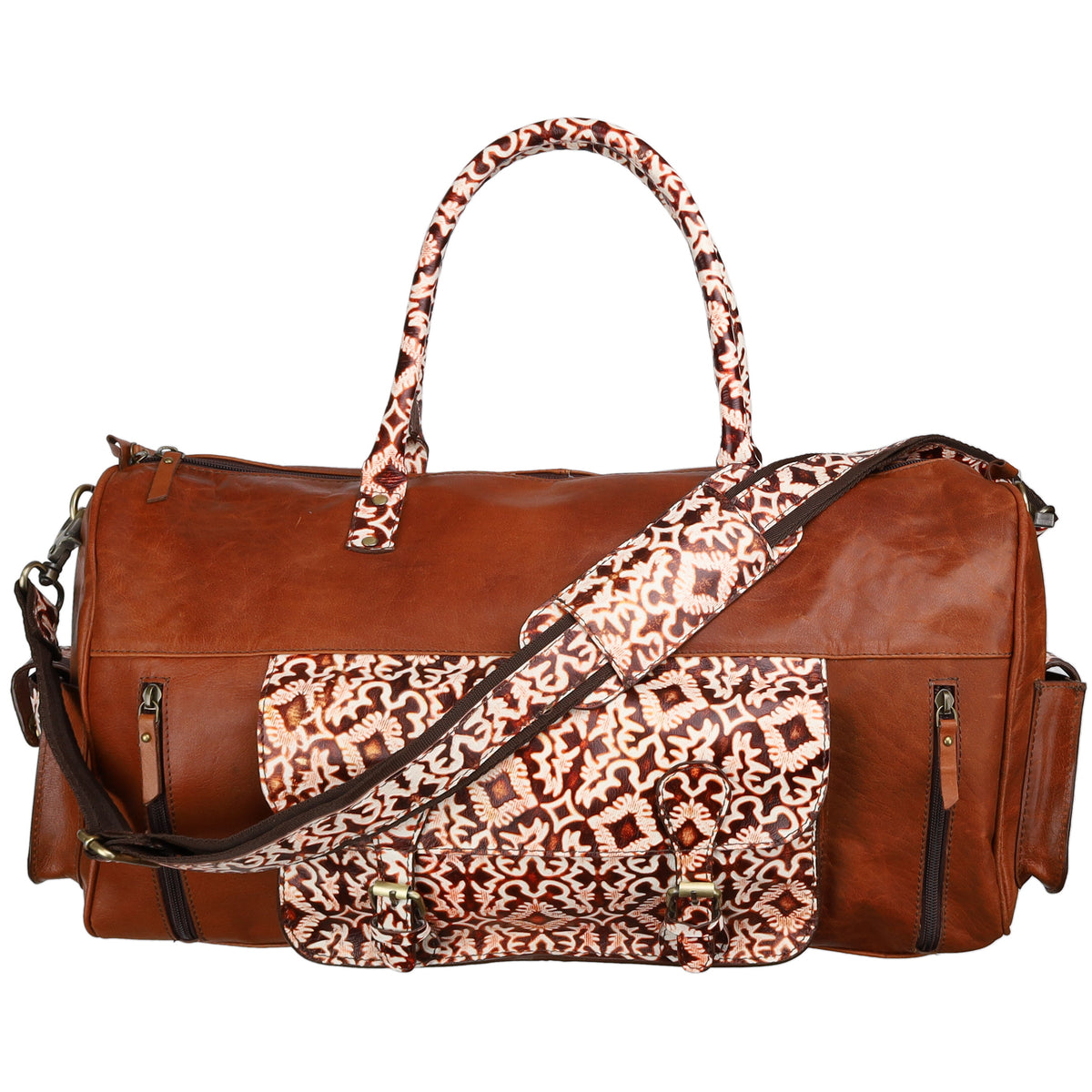 Klassy Cowgirl High Plains Leather Duffel Bag